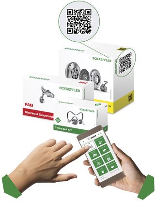 Skanuj kod QR z zakupionych produktów LuK, INA, FAG